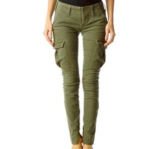 Free people green cargo pants